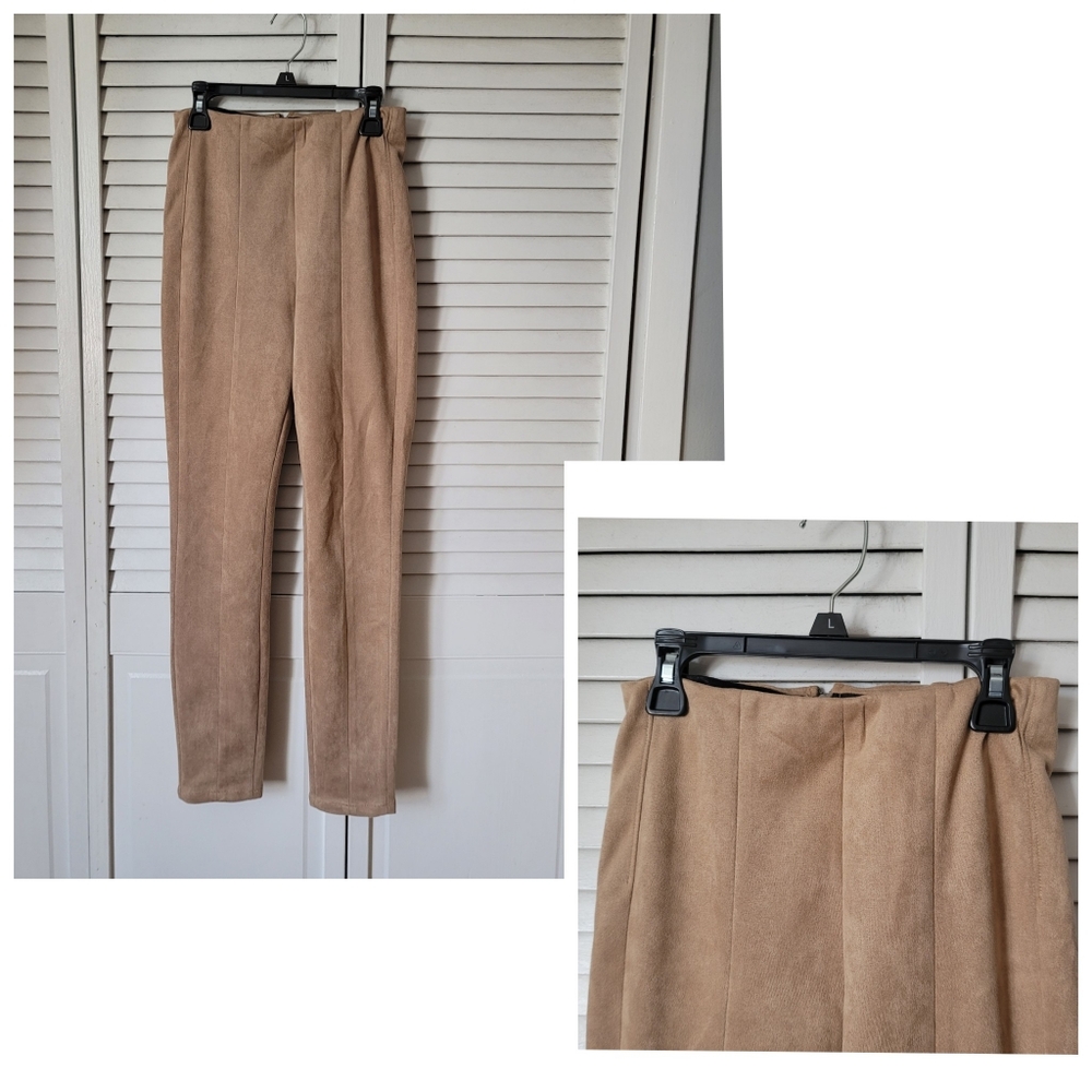 BLANK NYC Faux Suede Pants, Size 24 - Picture 2 of 8